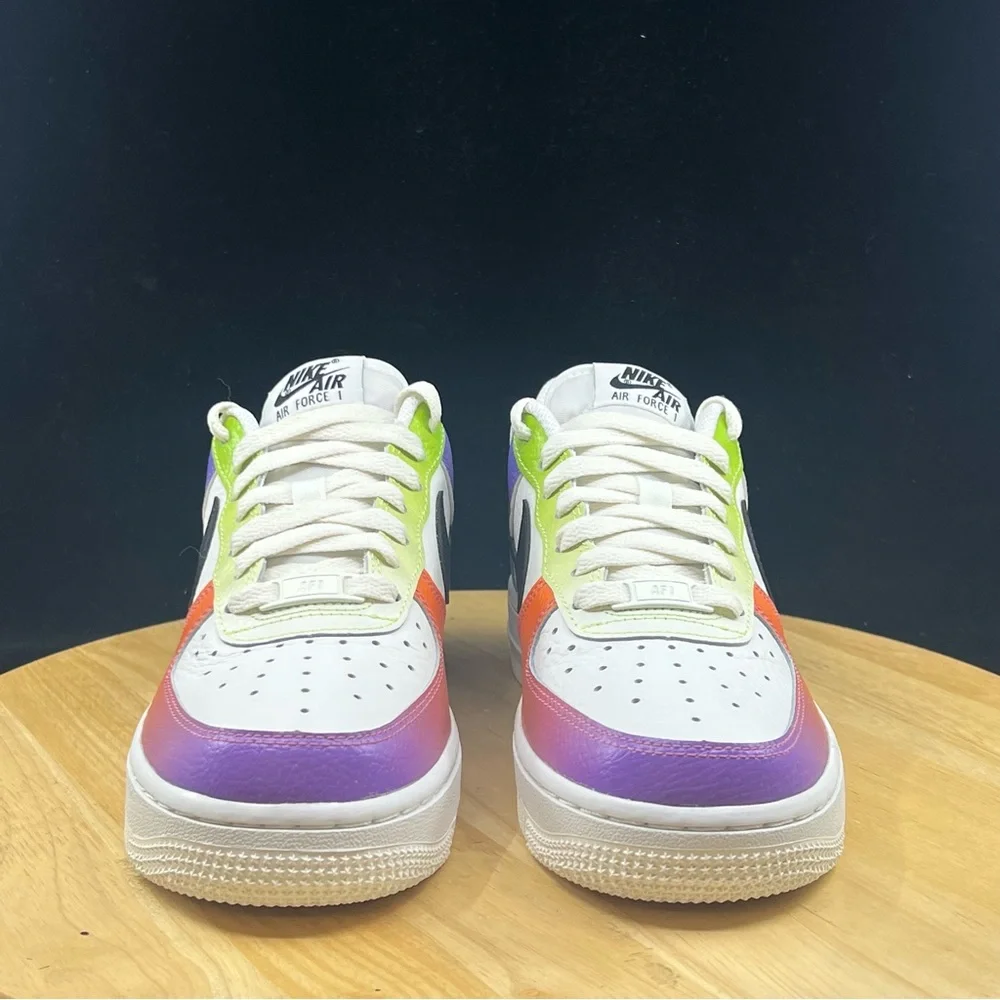 Nike Women's Air Force 1 Low '07 Multi-Color Gradient FD0801-100 Size 6 - Picture 3 of 10